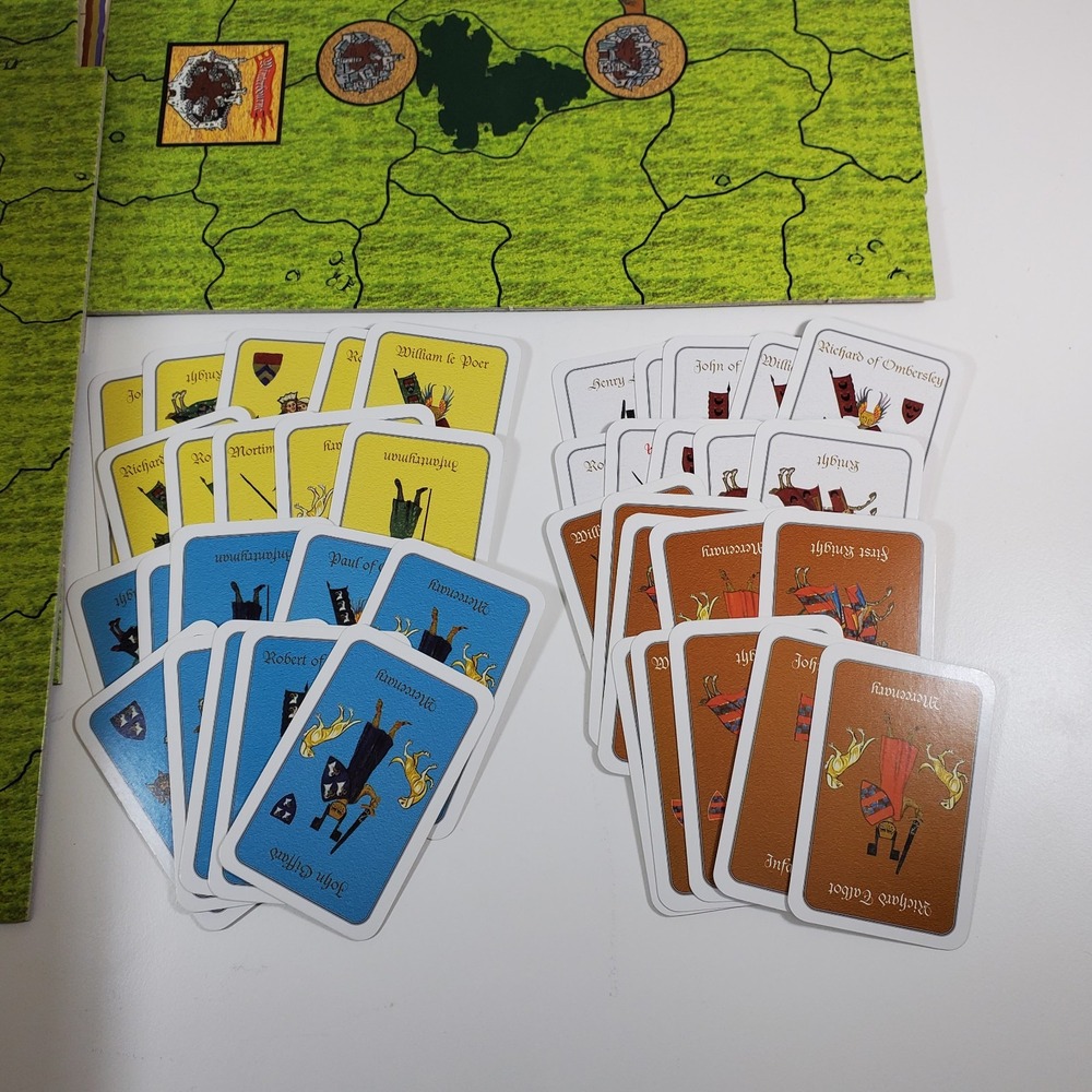 Fuedo Board Game Medieval England Strategy Z-Man Zugames ZMG 7014 Complete - Picture 7 of 9